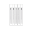 Silicone acupuncture needle with silver-plated Chinese handle and guide (Azimut Basic+) 500 pcs
